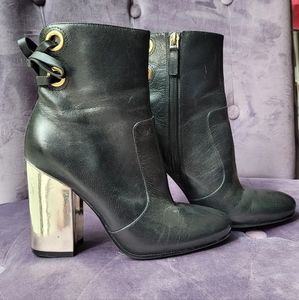 Nine West Leather Ankle Boots